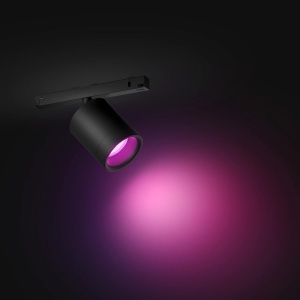 Spot de tavan Philips Hue Perifo, alb si colorat, negru, extensie - Img 5