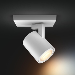 Spot LED inteligent Philips Hue White Ambiance Runner, dimmabil, alb - Img 3