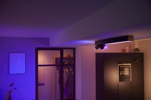 Spot LED Philips Hue Centris, 3 corpuri de iluminat, dimmabil, 16 milioane culori, negru - Img 4