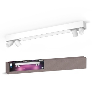 Spot LED Philips Hue Centris, dimmabil, 16 milioane culori, alb
