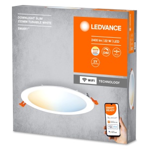 Spot LED Smart LEDVANCE Slim Downlight TW, Dimmabil, 225 mm - Img 4