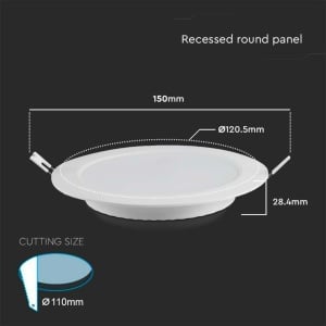Spot LED V-TAC 6W Pro Series, 660 Lumen, 4000K, 4 bucati - Img 4
