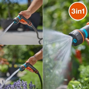 Spray de udare GARDENA Classic Kompakte, 3 moduri de pulverizare, rezistent la UV - Img 7