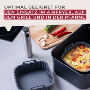 Spray pentru ulei Fackelmann 100ml, inox, pentru Airfryer, usor de curatat - Img 4