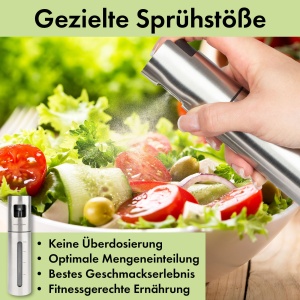 Spray pentru ulei si otet Profi Cook PC-EOS 1270, set 2 sticle, 100ml - Img 6