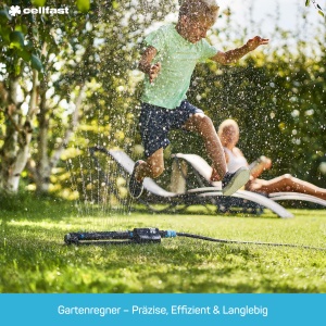 Sprinkler Gradina CELLFAST cu Reglare Stufenregulierung din Metal pentru Rasen si Flori - Img 6
