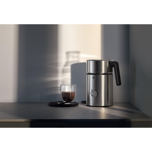 Spumant de lapte WMF Lono Milk & Choc electric, 150-500 ml, 650 wati, masina de cacao, aragaz de lapte, recipient de lapte fara fir, pentru spuma de lapte calda, rece, ciocolata calda - Img 2