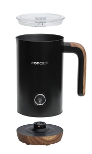 Spumator de lapte Concept NM4101, 500W, 3 moduri, inox negru - Img 4