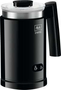 Spumator de lapte electric Melitta Cremio II, 100-250 ml, CoolTouch, Negru