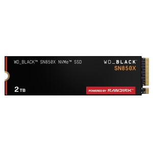 SSD Intern WD_BLACK SN850X 2TB NVMe PCIe Gen4, Viteza 7300 MBs, Negru
