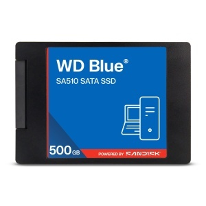 SSD Intern WD Blue SA510 500GB, 2.5, 560 MBs, 3D NAND