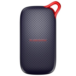 SSD Portabil SanDisk 500 GB USB-C, viteza 1000 MBs, design compact