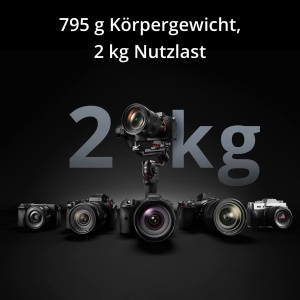 Stabilizator Gimbal DJI RS 3 Mini, 795 g, Compatibil cu CanonSonyNikonFujifilm - Img 2