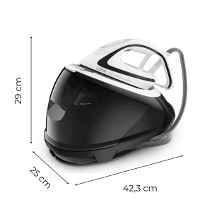 Statie de calcat Tefal Pro Express Ultimate GV9550 8 Bar Abur 520 gmin Rezervor 19 L NegruAlb - Img 7