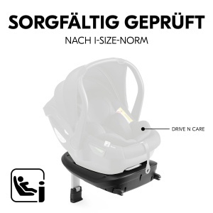 Statie Isofix Hauck i-Size Compatibila cu Drive N Care Indicatori VerdeRosu Negru - Img 3