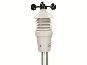 Statie Meteo Alecto WS-3400 cu Sensor Exterior Wireless, Display 5,5 inch, Negru - Img 4