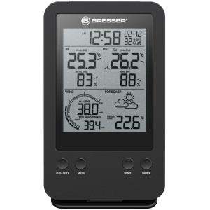 Statie meteo Bresser 3-in-1 cu senzor extern anemometru profesional temperatura si umiditate - Img 2
