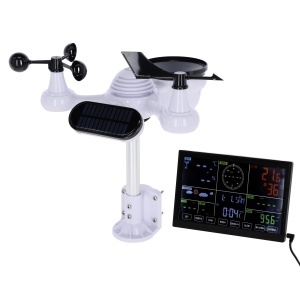 Statie Meteo Digitala Kerbl 7-in-1 cu WiFi, Monitorizare Temperatura si Umiditate - Img 1