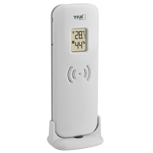 Statie meteo digitala TFA Dostmann 35116210 cu senzor exterior prognoza meteo gri - Img 6