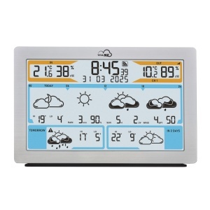 Statie Meteo WLAN TFA Dostmann ID-02 cu Sensori Externi pentru 3-6 Zile - Img 2