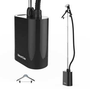 STEAMONE - Fier de calcat cu abur 1900W 40g/min - Fier de calcat vertical 60min Autonomie (1200ml) - Indeparteaza 99,99% din toate impuritatile - Gata de utilizare in 60 de secunde - UNI900GB
