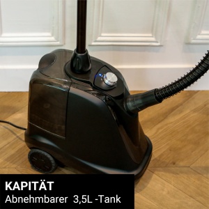 SteamOne - Rezultat profesional Steamer & Steamer - Fier de calcat vertical cu abur cu rezervor de apa de 3,5l - Perie antibacteriana cu abur pentru toate tipurile de textile - 2000W - T2000B - Img 6