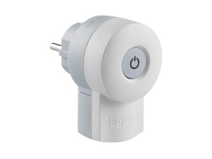 Stecher LEGRAND 050409 cu LED ONOFF AlbGri 16A 3680W