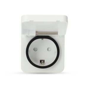 Steckdose Inteligenta Nedis SmartLife Zigbee 3.0, IP44, 3680 W, Alba