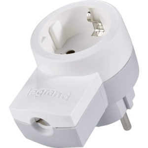 Stecker cu protectie Legrand 16A, 230V, AlbGri, Doppelfunktionsstecker - Img 2