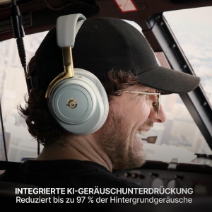 SteelSeries Arctis Nova Elite Wireless Gaming Headset Sage Gold ANC Hi-Res Audio - Img 7