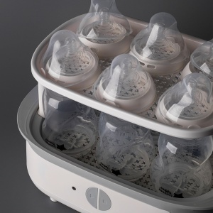 Sterilizator electric Tommee Tippee Super-Steam pentru 6 biberoane, alb, rapid - Img 7