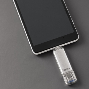 Stick USB Hama C-Laeta 256GB, USB 3.2 Gen 1, Tip-C, Argintiu - Img 8