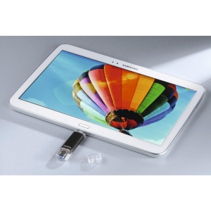 Stick USB Hama Laeta Twin 256GB, USB 3.2 Gen 1, microUSB, Negru - Img 5