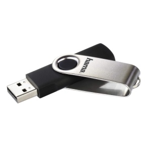 Stick USB Hama Rotate 128GB USB 20 Argintiu Metalic Design Compact - Img 6
