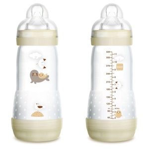 Sticla anti-colici MAM Easy Start, 320 ml, silicon, auto-sterilizare