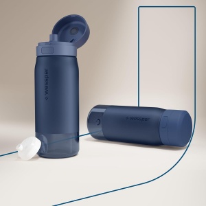 Sticla de Apa cu Filtru Wessper B2, 500ml, Albastra, BPA-free - Img 5