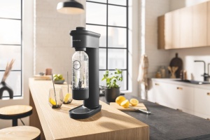 Sticla de apa GROHE Blue Fizz, 850ml, neagra, reutilizabila - Img 4
