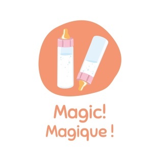 Sticla de Pupa Smoby Baby Nurse cu Efect Magic, 12.5 cm, Accesoriu pentru Jocuri de Rol - Img 3