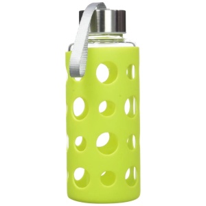Sticla din sticla IBILI Lake, 400 ml, Verde, Borosilikat