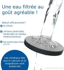 Sticla filtranta Brita, 1.3 litri, reduce clorul si alte impuritati - Img 5