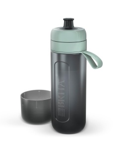 Sticla filtranta BRITA Active 600ml, Verde inchis, 2 filtre MicroDisc - Img 4