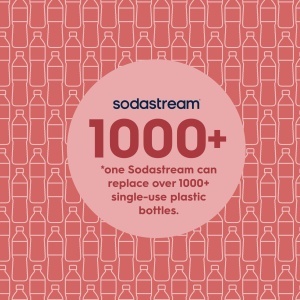 Sticla pentru apa carbogazoasa SodaStream 1L, set de 2 bucati, alba, compatibila cu majoritatea aparatelor - Img 7