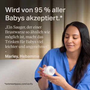 Sticla pentru bebe Tommee Tippee Natural Start, 260ml, 2 bucati, verde si alb - Img 6