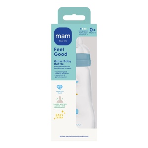 Sticla pentru bebelusi MAM Feel Good 260 ml, cu suzeta SkinSoft, pentru nou-nascuti - Img 3