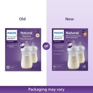 Sticla pentru bebelusi Philips AVENT Natural Response, 260 ml, 2 buc, BPA-free - Img 2