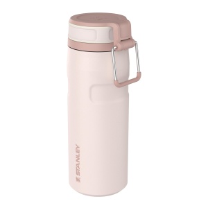 Sticla termica STANLEY 1913 IceFlow 0.47L - Izolatie dubla, culoare Rose Quartz - Img 9
