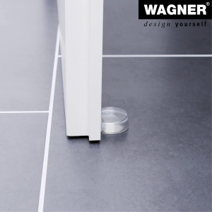 Stopper pentru usi WAGNER CLEAR, transparent, autoadeziv, 45 x 39 x 16 mm - Img 6