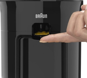 Storcator citrice electric Braun CJ 3050 BK, 60W, Start-Stop automat, Negru - Img 2