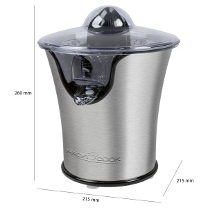 Storcator de citrice electrice Profi Cook PC-ZP 1018 in carcasa din otel inoxidabil, filtru din otel inoxidabil, opritor de picurare, functie de pornire/oprire automata, motor profesional cu durata lunga de viata, otel inoxidabil - Img 9