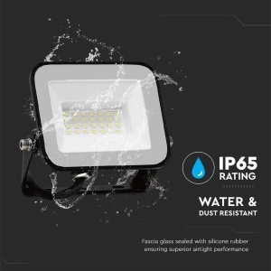 Stralucitor LED V-TAC 20W Alb - 1620 Lumen, IP65, pentru Exterior - Img 8
